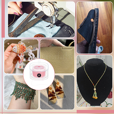 Воском хлопчатобумажная нить шнуры AJEW-WH0561-82A-1