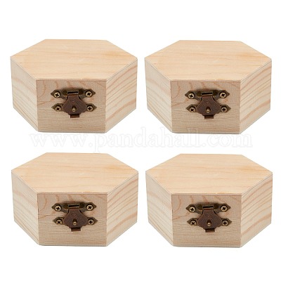 Whole Unfinished Pine Wood Jewelry, Unfinished Pine Storage Chest