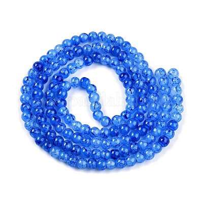 Стеклянные бусины DGLA-S115-6mm-YS14-1