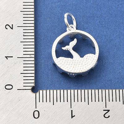 925 стерлингов серебряные подвески STER-S009-02B-S-1