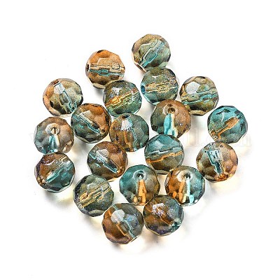 50шт 1 комплекта стеклянных бусин GLAA-D300-03K-1