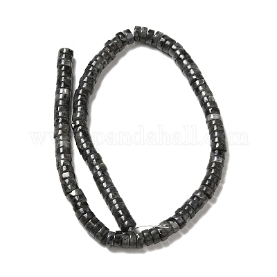 Натуральные нити бус из ларвикита G-P489-03-1