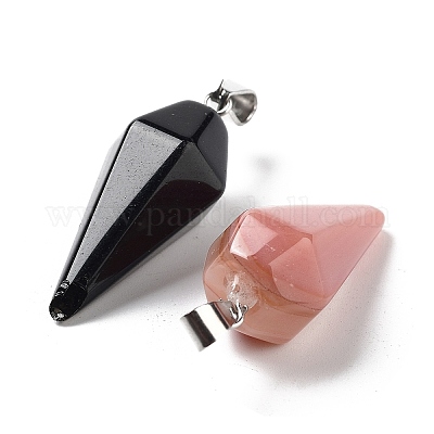 Подвески из натуральных и синтетических смешанных драгоценных камней G-P520-06P-1