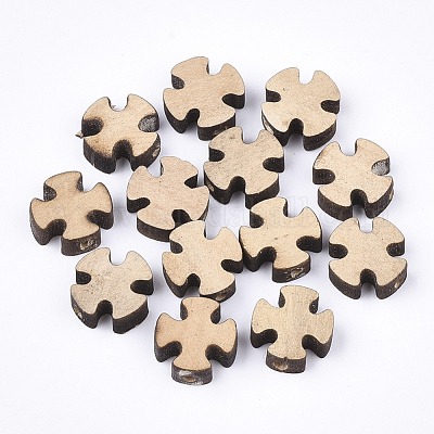 Натуральные деревянные бусы WOOD-S050-40-1