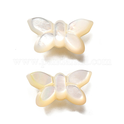 Натуральные белые бусины из ракушек BSHE-Z008-02-1