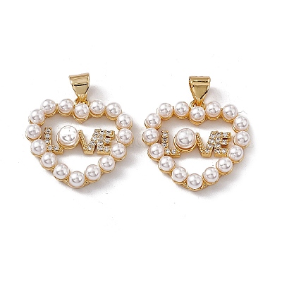 Латунные микро проложить кубического циркония подвески KK-B061-06G-1