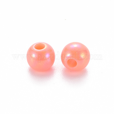 Непрозрачные акриловые бусины MACR-S370-D6mm-SS2109-1