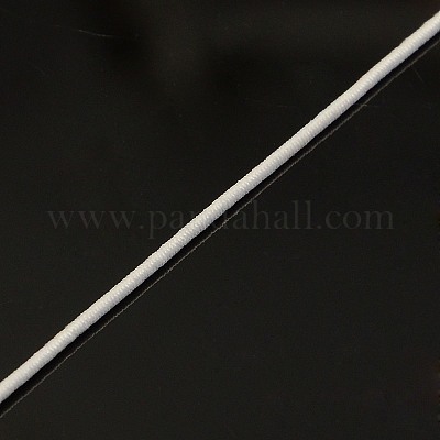Cordons de perles élastiques ronds fils de nylon à bijoux&nbsp;NWIR-L003-C-01-1