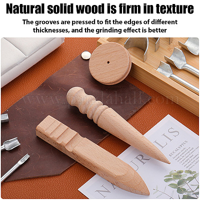 3 комплект полировальных машинок для обработки кромок дерева и кожи TOOL-WH20127-01-1