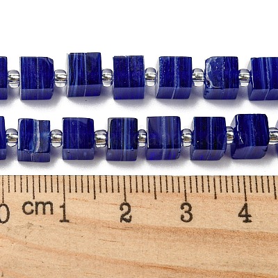 Бусины лэмпворк ручной работы LAMP-B022-01G-1