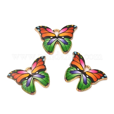 Подвески из эмалевого сплава легкого золота ENAM-M059-05KCG-05-1