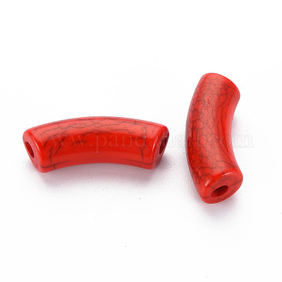 Непрозрачные акриловые бусины с краклеем X1-MACR-S372-001N-009-1