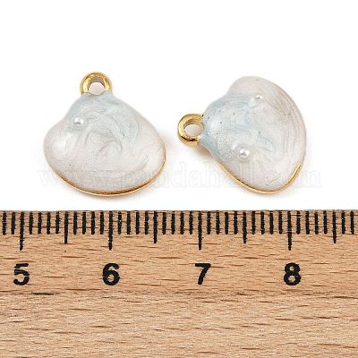 Подвески из нержавеющей стали 304 с эмалью STAS-U057-11G-A-1