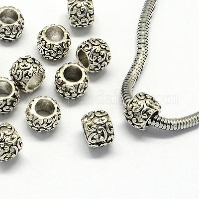 Metall Großlochperlen&nbsp;PALLOY-S079-069AS-1