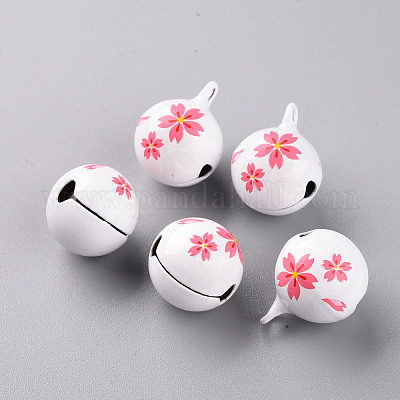 Выпечка расписные латунные колокольчики KKB-S002-019C-1