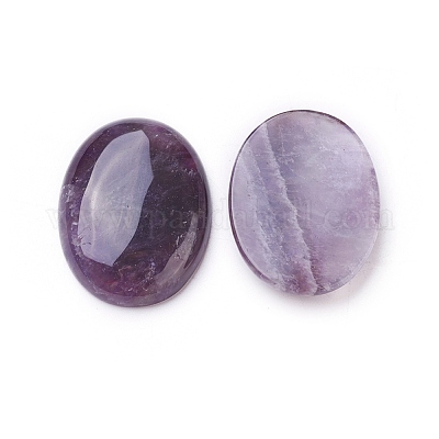Природный аметист кабошонов&nbsp;G-A174-05D-30x40mm-1