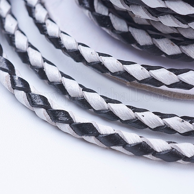 Круглые шнуры плетеный коровьей WL-L009-01L-1