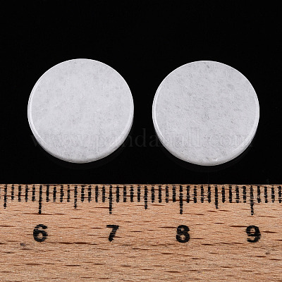 Натурального белого нефрита кабошонов G-T141-33A-1