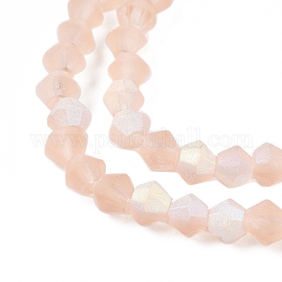 Имитируют нити бус из матового стекла из австрийского хрусталя EGLA-A039-T2mm-MB12-1