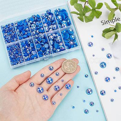 70 г 5 стиля АБС пластик имитация жемчуга кабошоны OACR-SC0001-45E-1