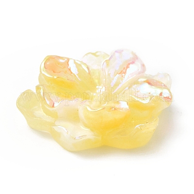 Светящиеся кабошонов смолы RESI-E033-02A-1