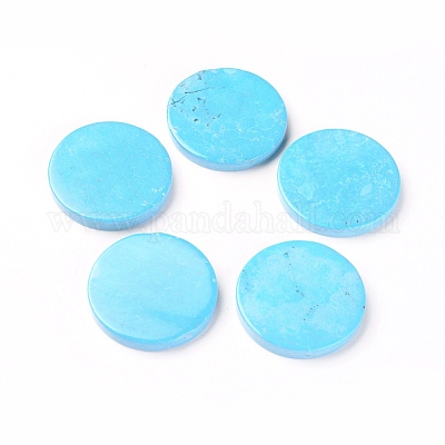 Cabochon Howlite naturale&nbsp;TURQ-L031-032A-1