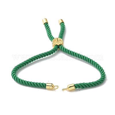 Изготовление браслетов из хлопка KK-F758-03-09-G-1