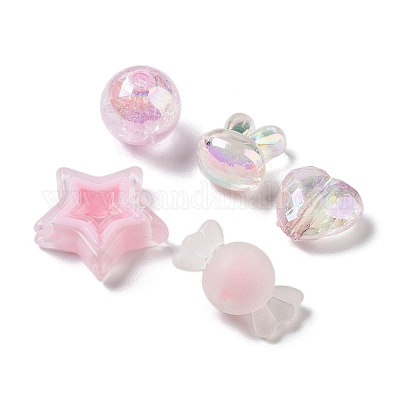 Акриловые бусины MACR-M040-01A-1