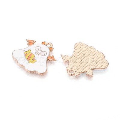 Подвески из сплава с эмалью на тему Хэллоуина ENAM-T022-54G-12-1