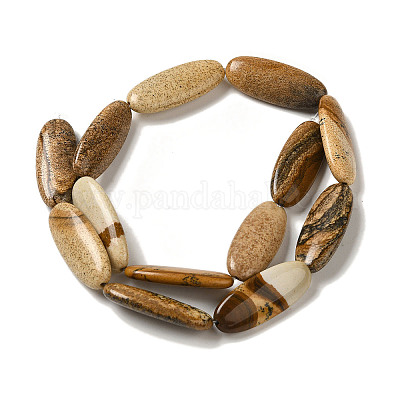 Естественного изображения яшмы бисер нитей G-B078-E01-01-1