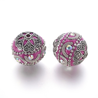 Индонезийские бусины ручной работы IPDL-E010-10O-1