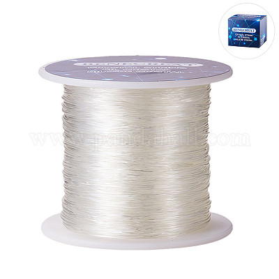 Shop BENECREAT 150m/roll 0.8mm Crystal Thread Elastic Cord Stretch Bracelet  Beads Fabric Crafting String (Clear) for Jewelry Making - PandaHall Selected