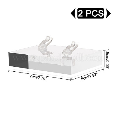 Подставки для прозрачных акриловых и пластиковых колец ODIS-WH0061-63-1