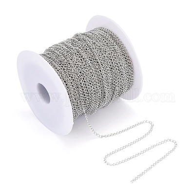 Латунные витой цепочки CHC-Q001-4x3mm-P-1