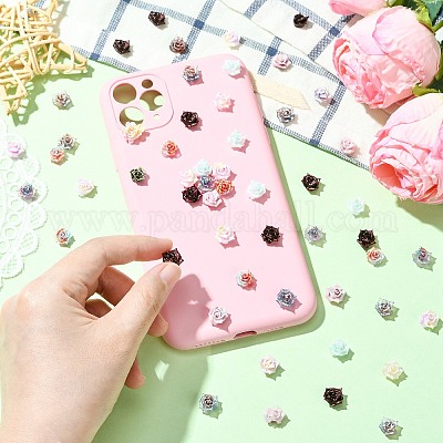 100шт пластиковые кабошоны&nbsp;KY-CJ0002-17-1