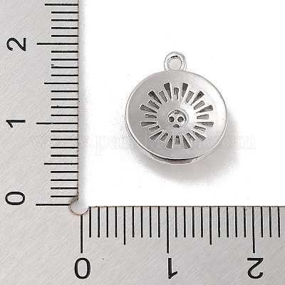 Латунь с подвесками из прозрачного кубического циркония KK-Z061-21A-P-1