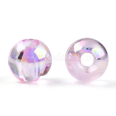 Прозрачные акриловые бусины MACR-T046-01E-03-1