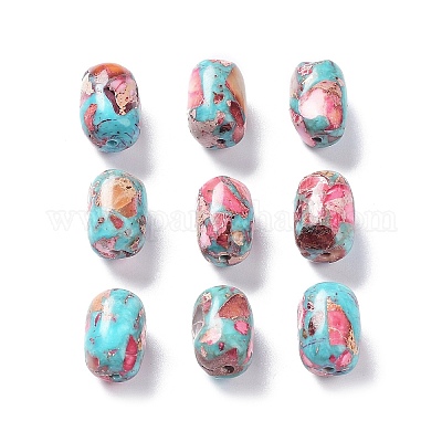 Натуральные имперские бусы из яшмы G-C034-06G-1