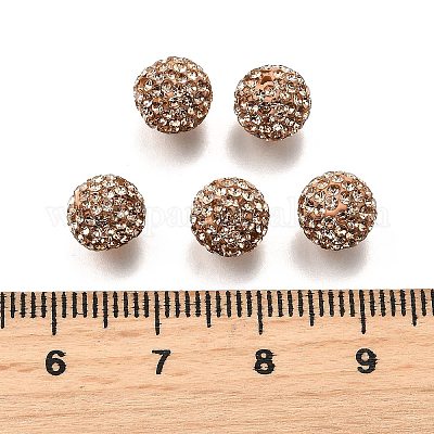 Чешские стеклянные бусы стразы RB-E482-8mm-362-1