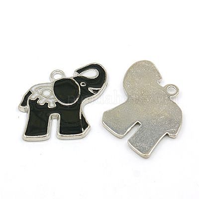 Подвески из эмали и сплава ENAM-P082-2-1