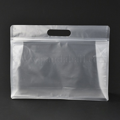Resealable Ziplock Bags, Stand Up Pouch Clear Transparent Plastic