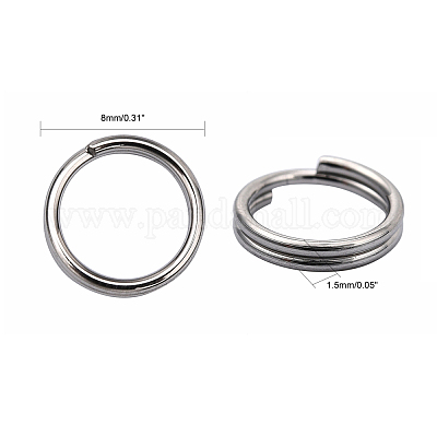 Кольца разъемные из нержавеющей стали марки 304 STAS-M216-09-1