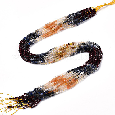 Природных драгоценных камней смешанного бисер нитей&nbsp;G-D080-A01-02-32-1