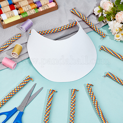 Шнурки из полиэстера и латекса с пружинами DIY-WH0723-030D-1