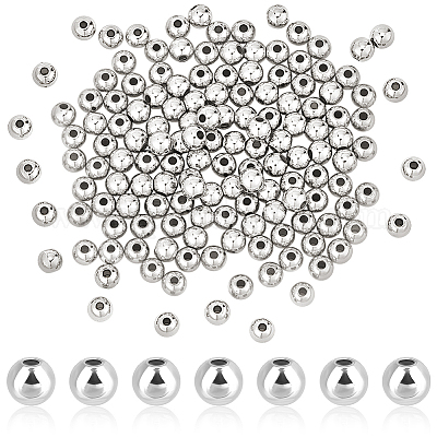 300 шт. латунные распорные бусины для покрытия стойки KK-PH0012-43C-S-1