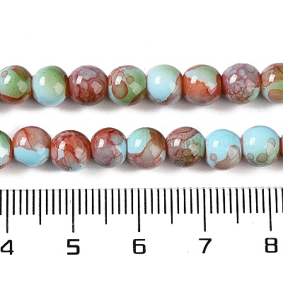 Краска для выпечки стеклянные бусины GLAA-H031-01A-04-1