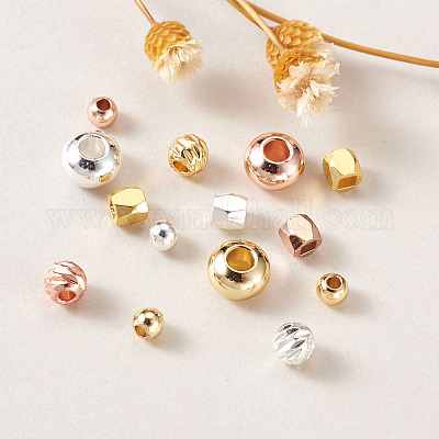 Spacer бисер латунные KK-KS0001-13-1