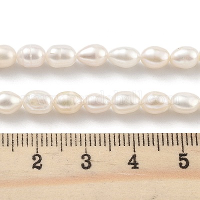 Нити из натурального культивированного пресноводного жемчуга PEAR-P062-06D-1