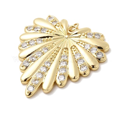 Латунные микро проложить кубического циркония подвески KK-H529-61B-G-1