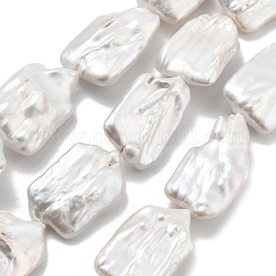 Натуральный жемчуг в стиле барокко кеши PEAR-P064-01G-06A-1